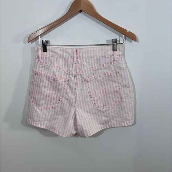 Fahrety Topsail Denim Short Pink Railroad Stripe size 26 - Picture 7 of 14